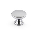 Marathon Hardware Mesa Knob Polished Chrome - 1 1/2 in