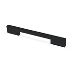 Marathon Hardware Milano Pull, Matte Black - 7 9/19 inch -192mm C-2-C