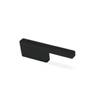 Marathon Hardware Milano Pull, Matte Black - 1 1/4inch -32mm C-2-C