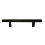 Marathon Hardware Marathon Hardware Hardware Bar Pull Matte Black - 3 3/4 in