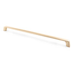 Marathon Hardware Portico Pull Matte Brushed Brass - 12 5/8 in