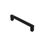 Marathon Hardware Strathcona Pull Matte Black and Black - 5 1/16 in