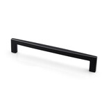 Marathon Hardware Tack Pull Matte Black and Polished Chrome - 6 5/16 in