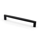 Marathon Hardware Tack Pull Matte Black and Polished Gold - 6 5/16 in