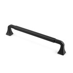 Marathon Hardware Tudor Pull Matte Black - 6 5/16 in