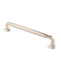 Marathon Hardware Tudor Pull Polished Nickel - 6 5/16 in