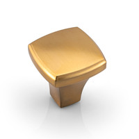 Verden Knob Bronze Champagne - 1 1/4 in