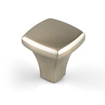Marathon Hardware Verden Knob Brushed Nickel - 1 1/4 in