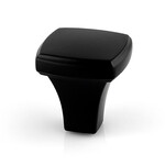 Marathon Hardware Verden Knob Matte Black - 1 1/4 in