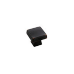 Amerock Blackrock Square Knob Oil-Rubbed Bronze - 1 1/8 in