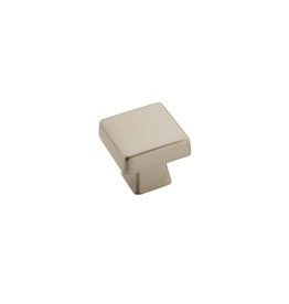 Amerock Blackrock Square Knob Satin Nickel - 1 1/8 in