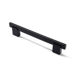 Marathon Hardware Crenshaw Pull Matte Black - 3 3/4 in