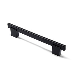 Marathon Hardware Crenshaw Pull Matte Black - 3 3/4 in