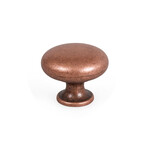 Viefe Duke Knob Antique Copper - 1 1/4 in