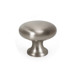 Viefe Duke Knob Brushed Nickel - 1 1/4 in