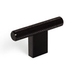 Viefe Graf Mini T-Knob Brushed Black - 3/8 in
