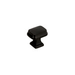 Amerock Revitalize Rectangular Knob Black Bronze - 1 1/4 in