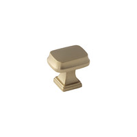 Revitalize Knob Gold Champagne - 1 1/4 in