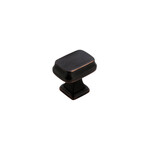 Amerock Revitalize Rectangular Knob Oil-Rubbed Bronze - 1 1/4 in