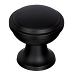 Amerock Westerly Knob Black Bronze - 1 1/8 in