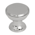 Amerock Westerly Knob Polished Nickel - 1 1/8 in