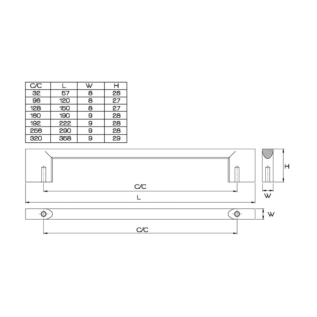 Marathon Hardware Denman Pull