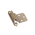 Richelieu Richelieu Face Frame 3/8 in Inset Hinge - Antique Brass