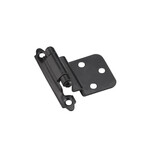 Richelieu Richelieu Face Frame 3/8 in Inset Hinge - Black
