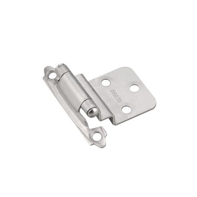 Richelieu Richelieu Face Frame 3/8 in Inset Hinge - Brushed Nickel