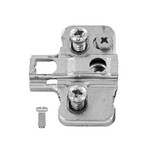 DTC DTC - Clip-on - Cam Mounting Plate for Pie Corner Hinge - 2 mm - Euro Screw Install