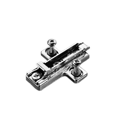 Salice Salice - Cruciform Dual-cam Mounting Plate - 3 mm - Expansion Dowel install