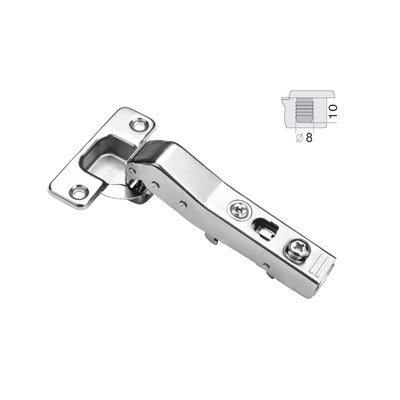 DTC DTC - Pivot-Pro C-80 - 45° Hinge - Soft-Close - Specialized Overlay - Knock-in (with Dowel) Install