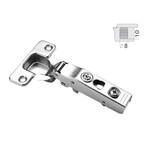 DTC DTC - Pivot-Pro C-80 - 110° Hinge - Free Swing - Full Overlay - Knock-in (with Dowel) Install