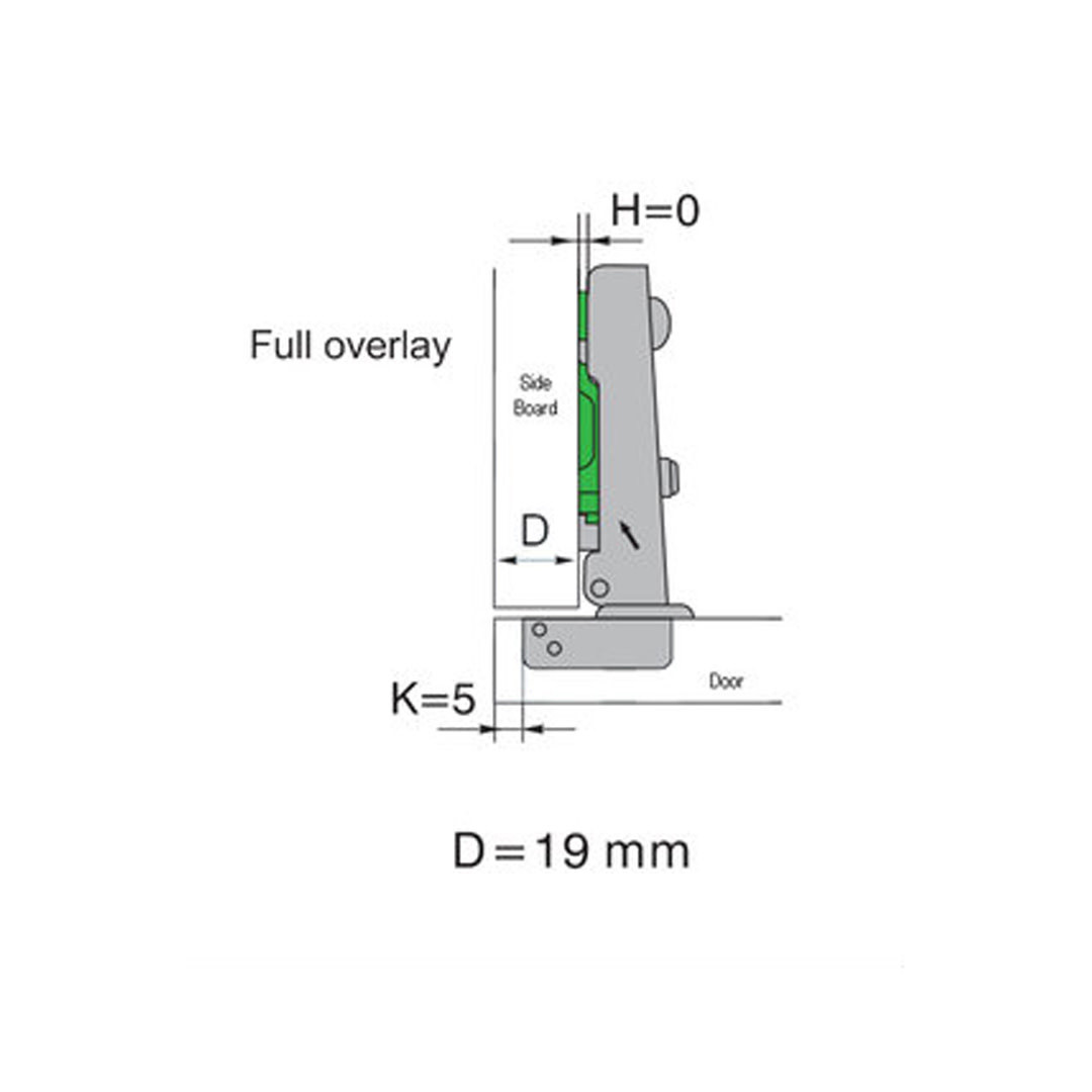 DTC DTC - 110° Hinge - Soft-Close