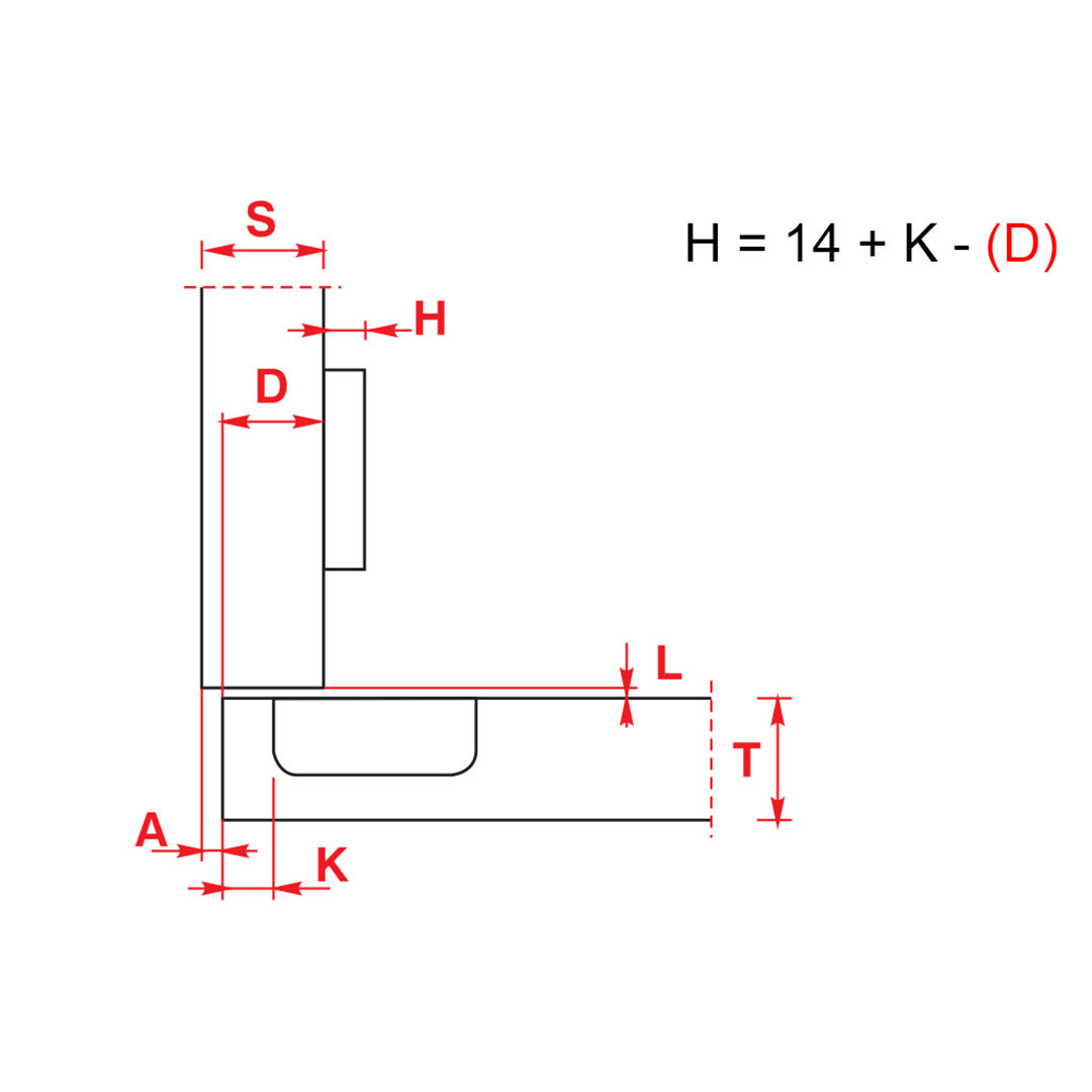 DTC DTC - 110° Hinge - Soft-Close