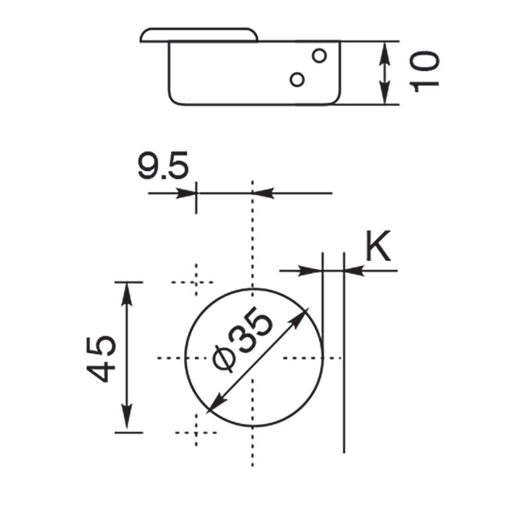 DTC DTC - 90° Hinge - Soft-Close