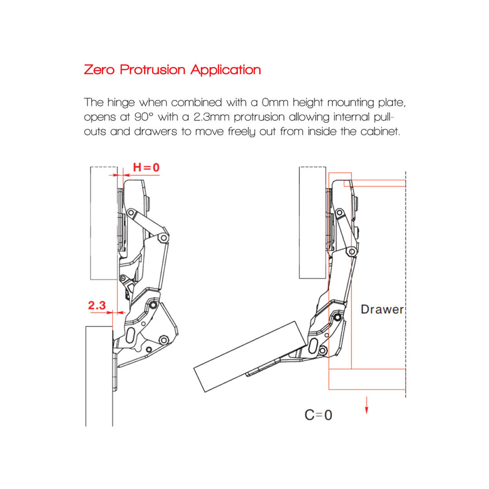 DTC DTC - 155° Hinge - Soft-Close
