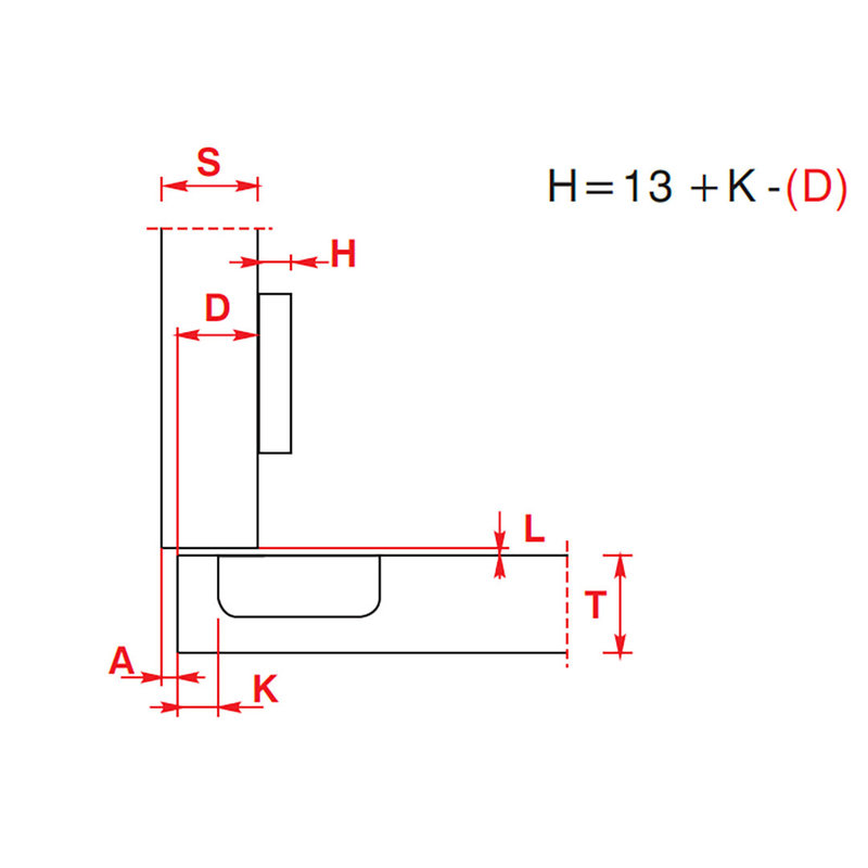 DTC DTC - 155° Hinge - Soft-Close