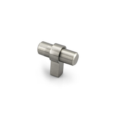 Marathon Hardware Kingston Knob Brushed Nickel - 1 5/8"