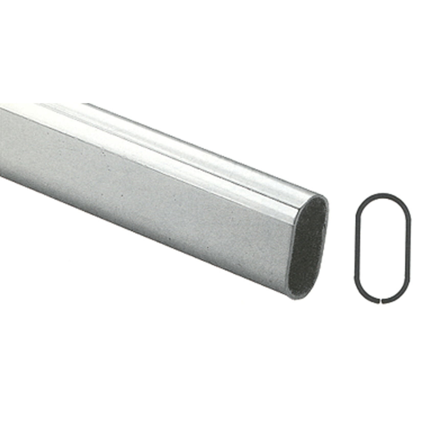 Marathon Hardware Oval Closet Rod