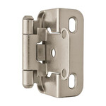 Amerock Amerock Face Frame  1/2 in Overlay Hinge - Nickel