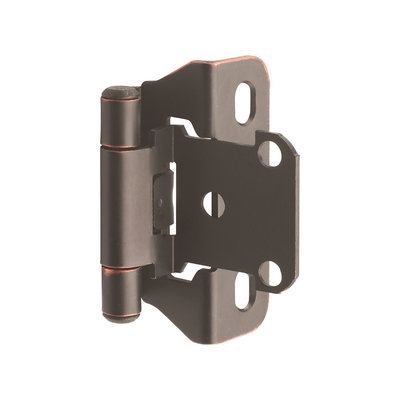 Amerock Amerock Face Frame 1/4 in Overlay Hinge - Oil-Rubbed Bronze