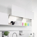 Kesseböhmer FREEslide Parallel Lift Kit - 15 3/4 to 18 1/4 in White with 57 7/8 in Torsion Bar