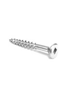 Marathon Hardware #8 Robertson Lo-Root Wood Screw - 1 in (100 Pack)