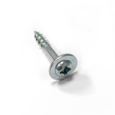 Marathon Hardware Recex Large Round Washer (Kreg) Screw - #8 x 1 1/8 in (100 Pack)