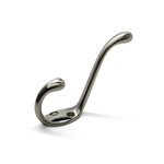 Marathon Hardware Classic Hook Brushed Satin Nickel - 4 5/8 in