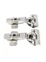 Blum - CLIP Top - 110° Hinge - Soft-Close - Full Overlay - Toolless Install - (2 Pack)