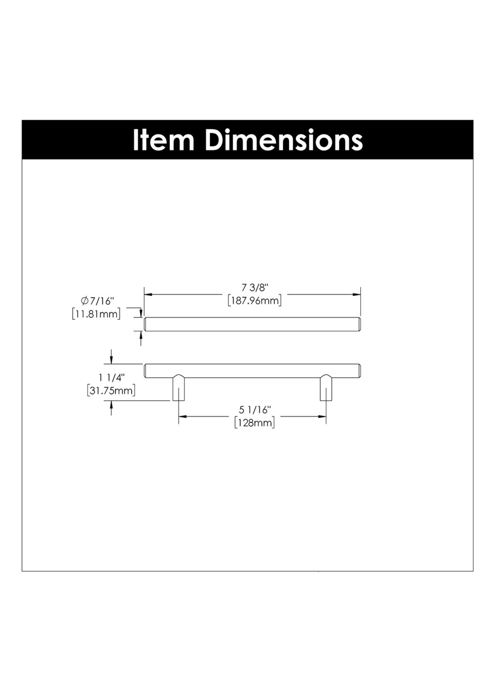 Hickory Hardware Bar Pull