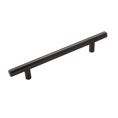 Hickory Hardware Bar Pull Brushed Black Nickel - 6 5/16 in