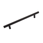 Hickory Hardware Bar Pull Matte Black - 6 5/16 in